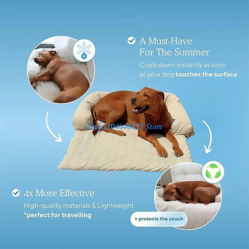 Cats Large Cooling Cushions Bed Pad Cushion Cats Cooling Bed for Hot Weather Heat Dissipation