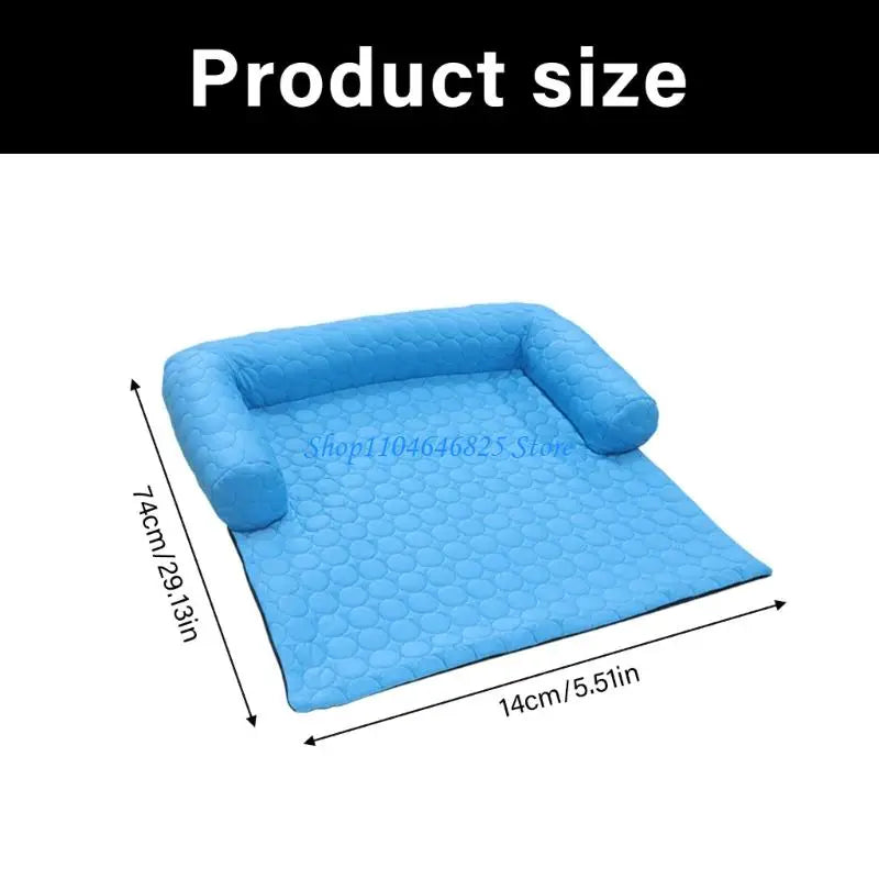 Cats Large Cooling Cushions Bed Pad Cushion Cats Cooling Bed for Hot Weather Heat Dissipation